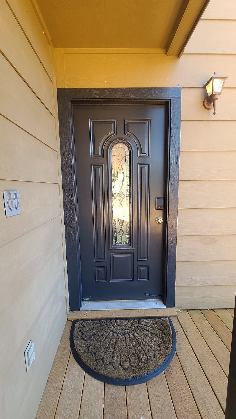 Your private entrance with a smart lock