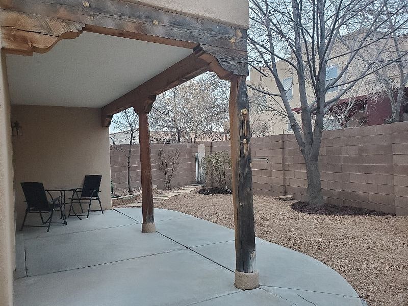 Plenty of room to enjoy time on the patio.