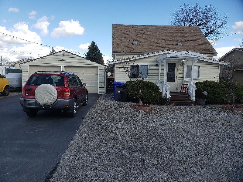 Front of our house for reference. Your parking is just to the right of the Toyota Rav4