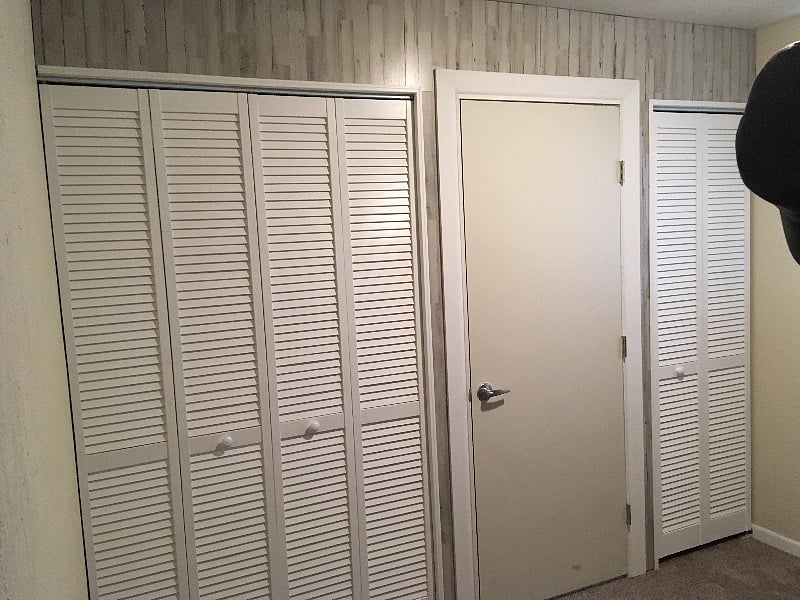 Bedroom 3 has lots of closet space