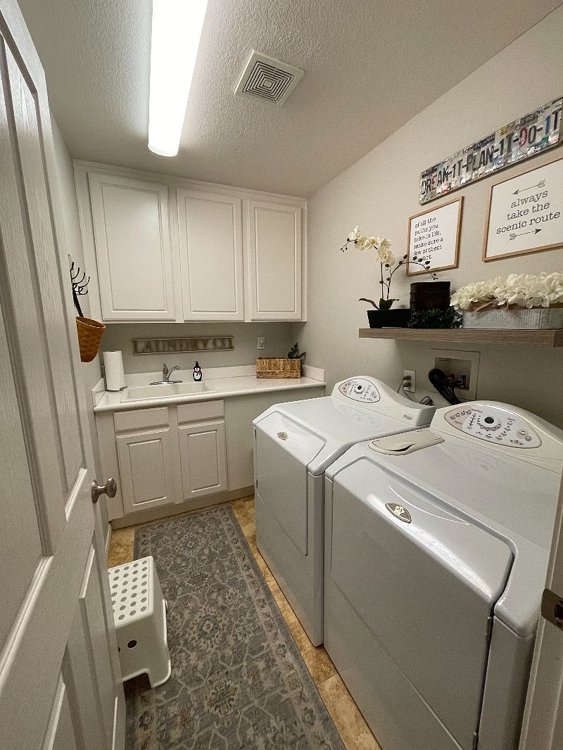 Access to laundry room in main house with notice 1-2 times per week.