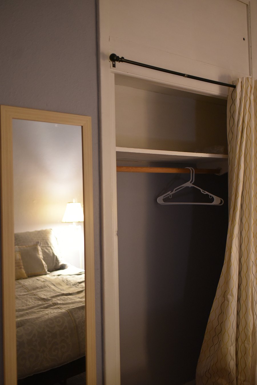Bedroom closet/storage