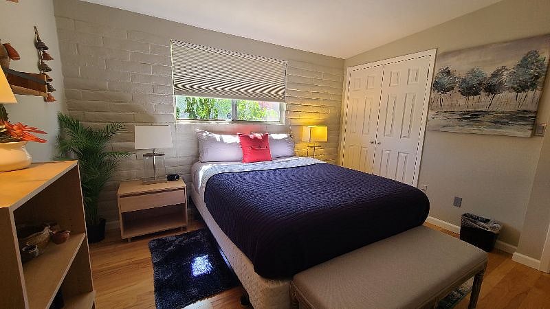 Bedroom #2 - Walk in Closet. TV in each bedroom.