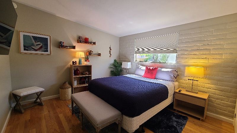 Bedroom #2 - Walk in Closet. TV in each bedroom.