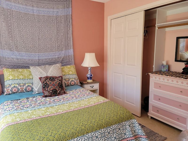 Your bed, closet, dresser