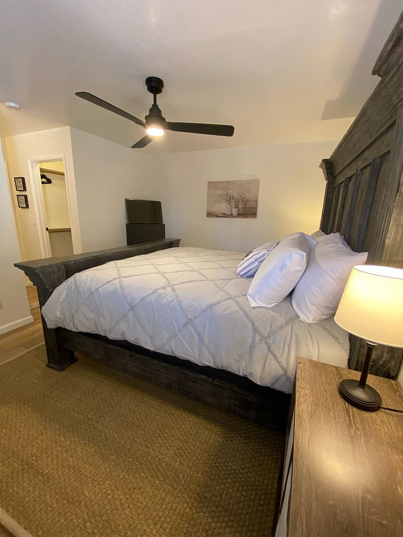 KING BED IN MASTER