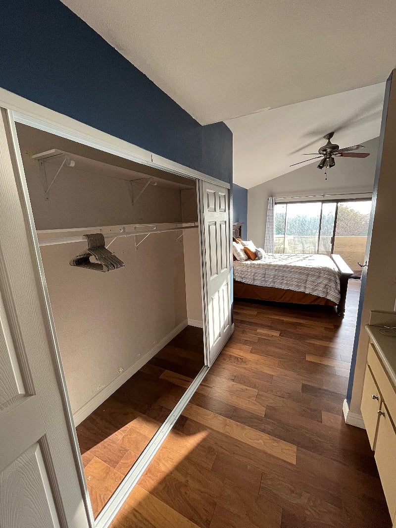 Bedroom #1- Closet space