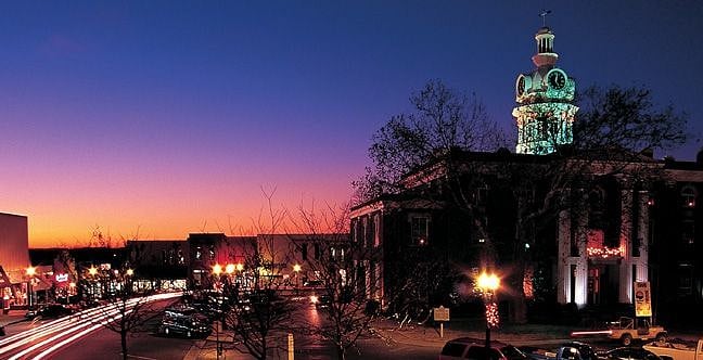 Downtown Murfreesboro.