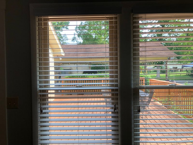 Shared deck is just outside the unit.