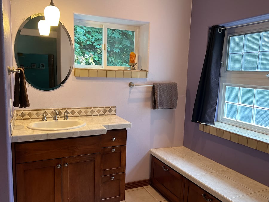 Second sink area.