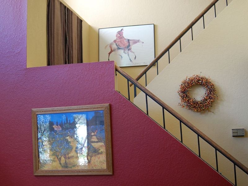 Stair case to upstairs