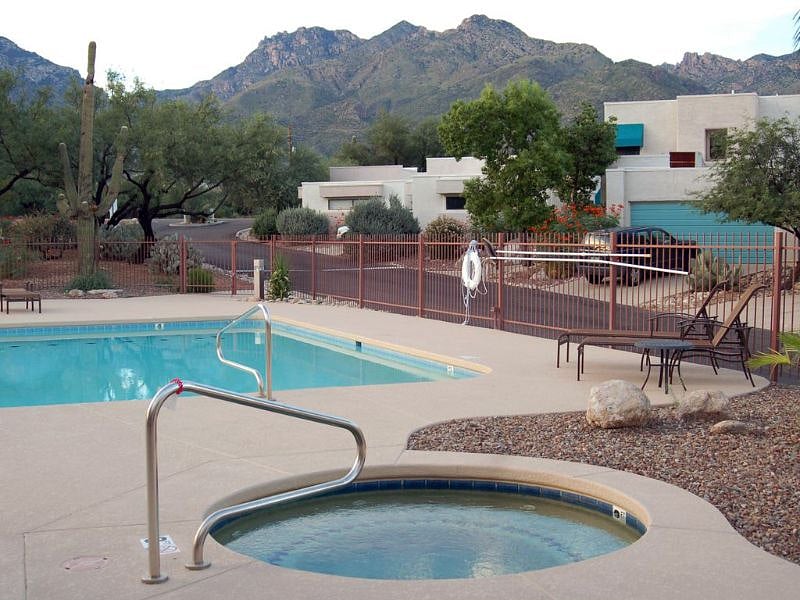Community Pools and Jacuzzi with mountain views