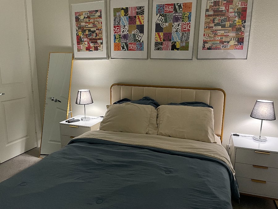 second guest bedroom (if needed)