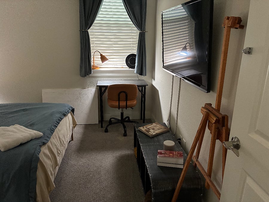 second guest bedroom (if needed)