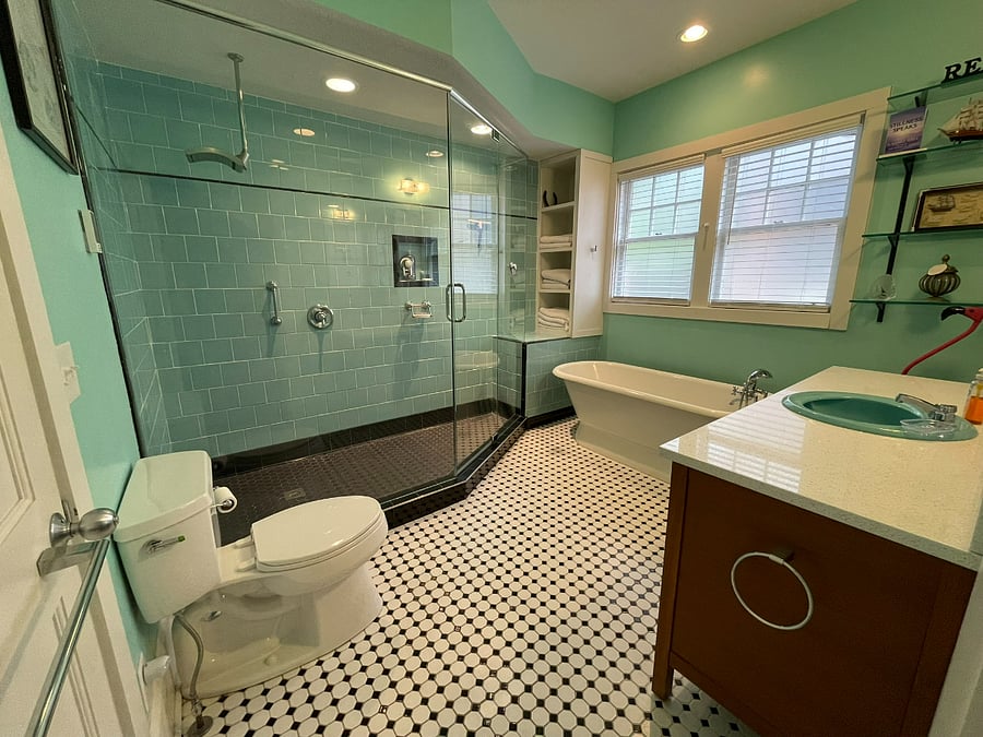 Spa like bathroom