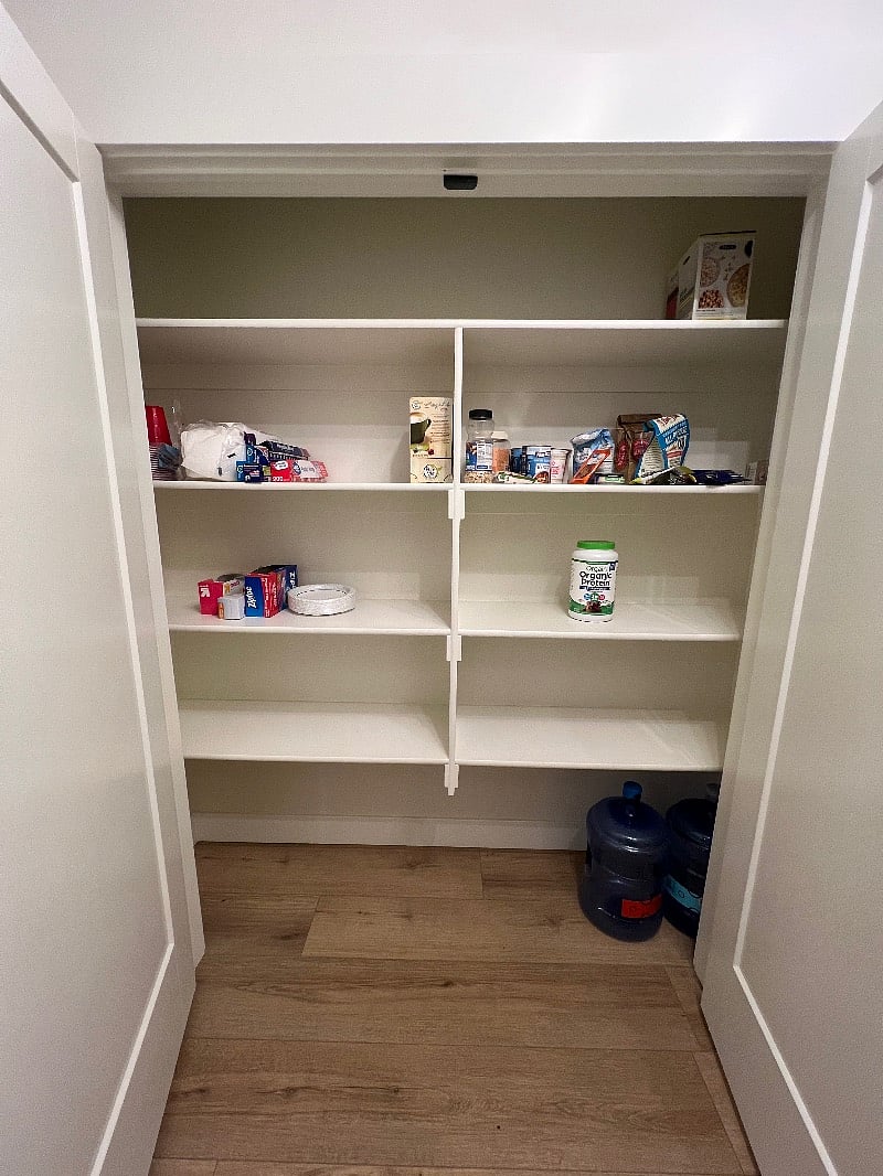 Spacious Food Pantry