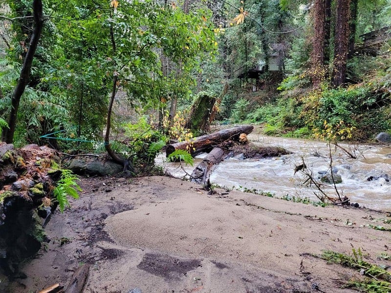 CREEK ON PROPERTY