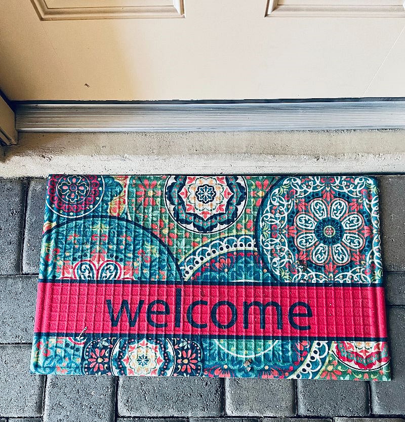 Welcome mat