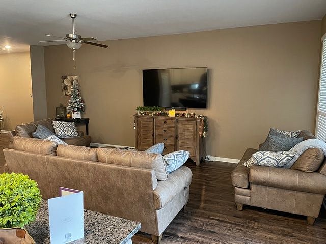 Spacious Living Area open to Kitchen
