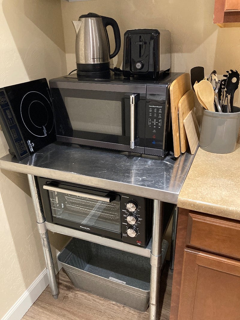 Micro and air fryer