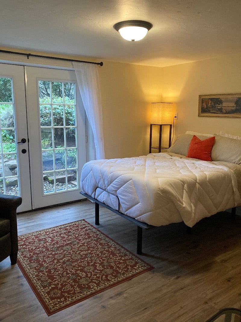 Room darkening curtains 