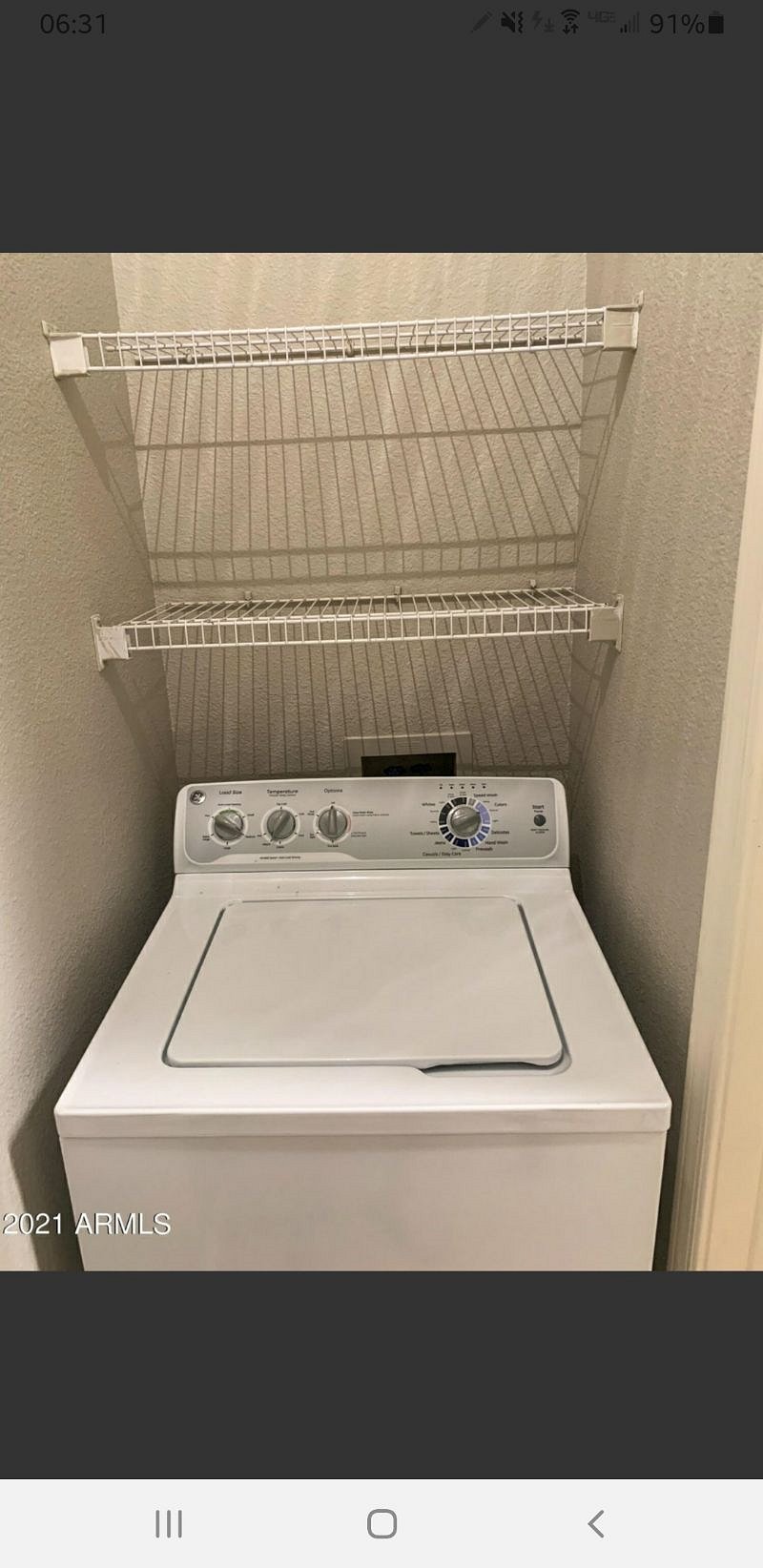 FULL SIZE WASHER IN UNIT