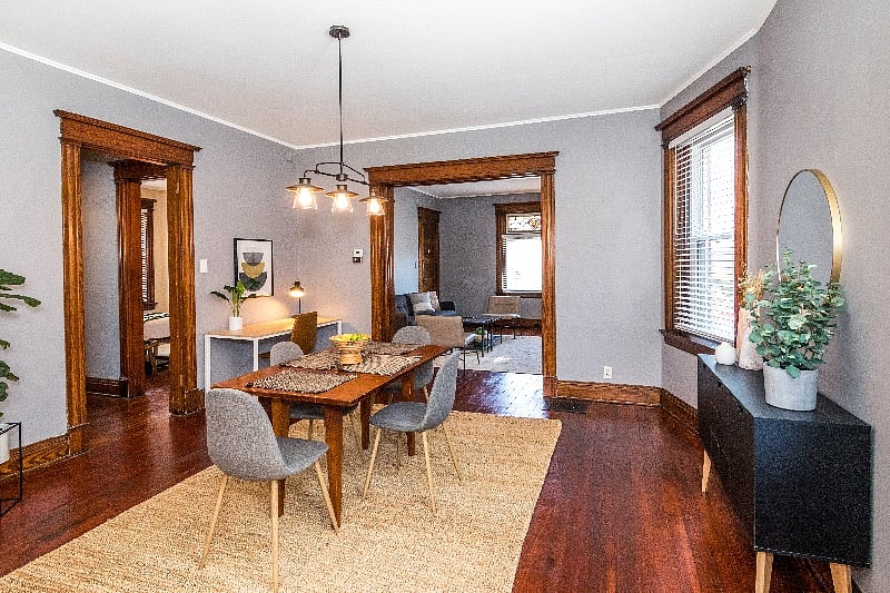 Open concept spaces make for comfortable day to day living.