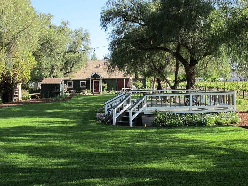 1min card ride or 13min walk to my one of my favorite wineries   Retzlaff Vineyards.