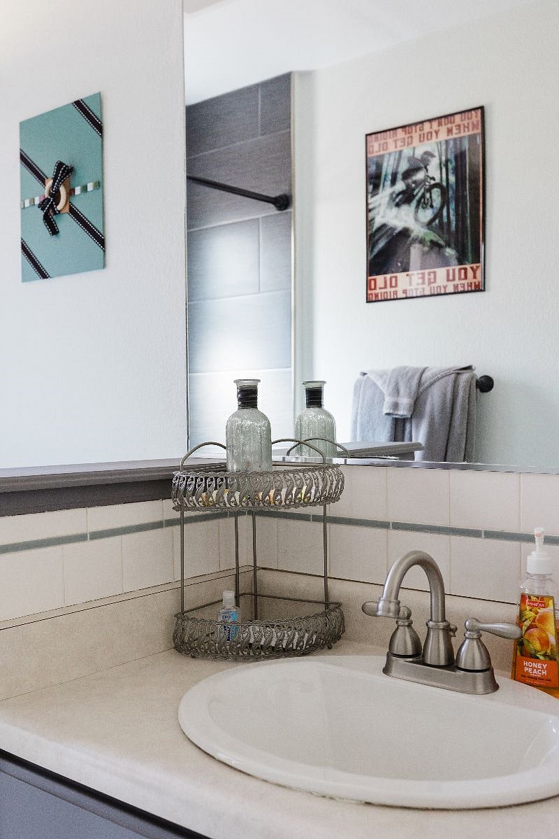 We provide you with individual-sized shampoo, conditioner, body wash, bar soap, lotion, and hand sanitizer.