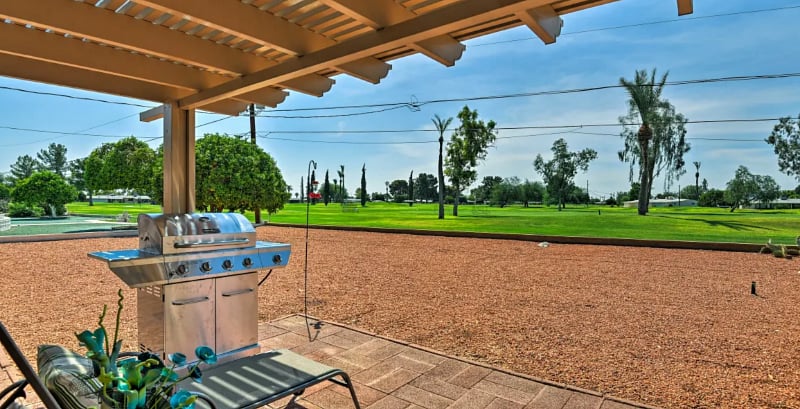 Golf course lot.