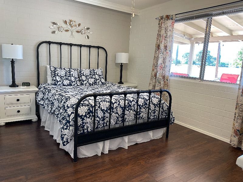 Bedroom 2 of 3 overlooking the golf course.