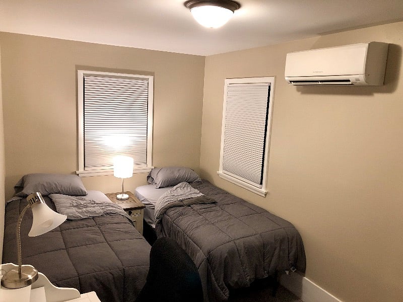 2nd floor bedroom - one or both beds can be removed