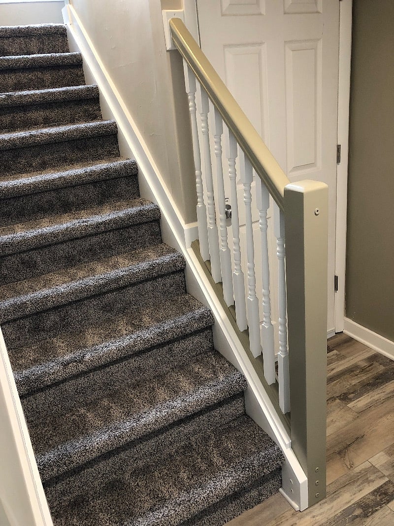 Stairs to second floor