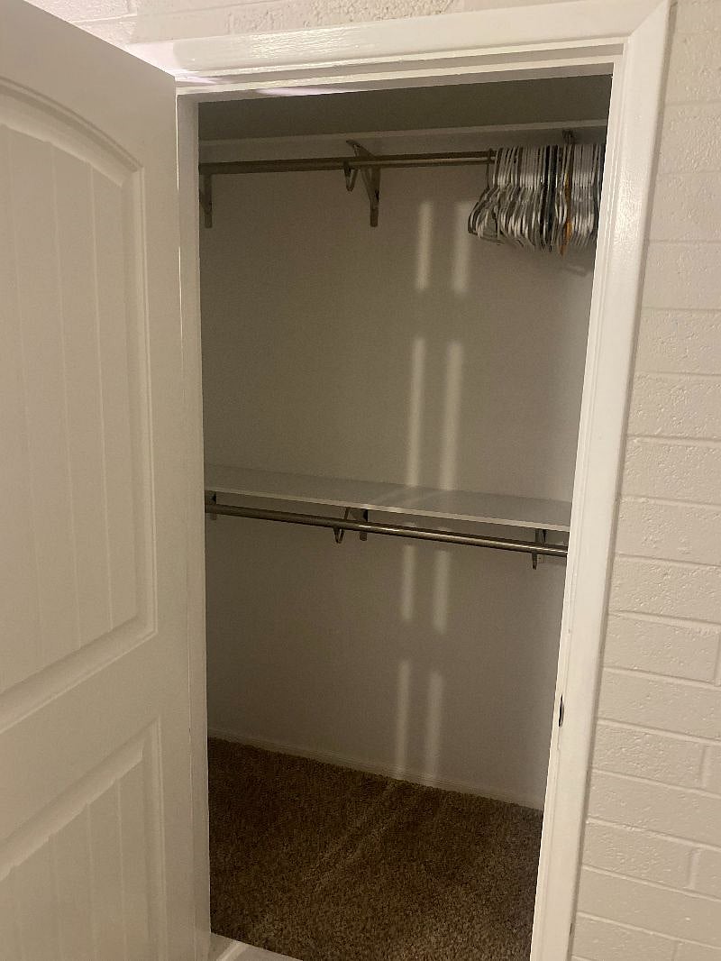 One of two closets in your room. This closet is large and oversized