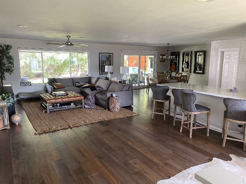 shared living room area