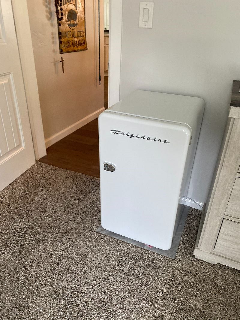 Your own in room small frig just for you. House also has two more full sized frigs. 