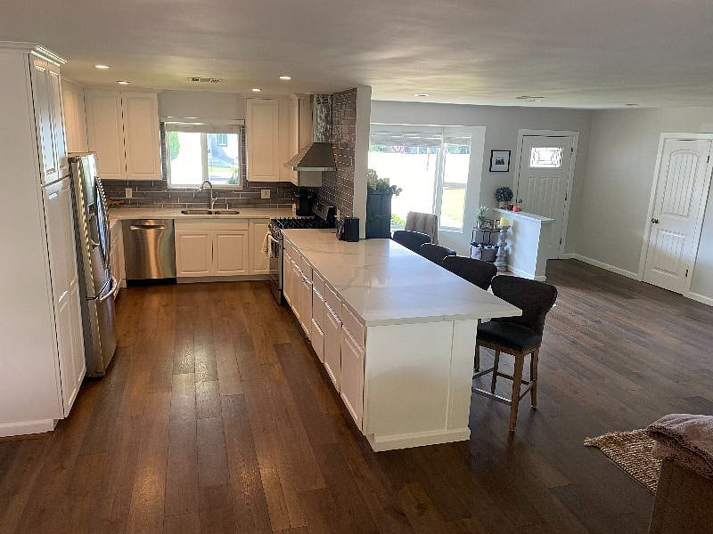 Kitchen comes fully stocked with everything you will need. You will also have your own pantry area.