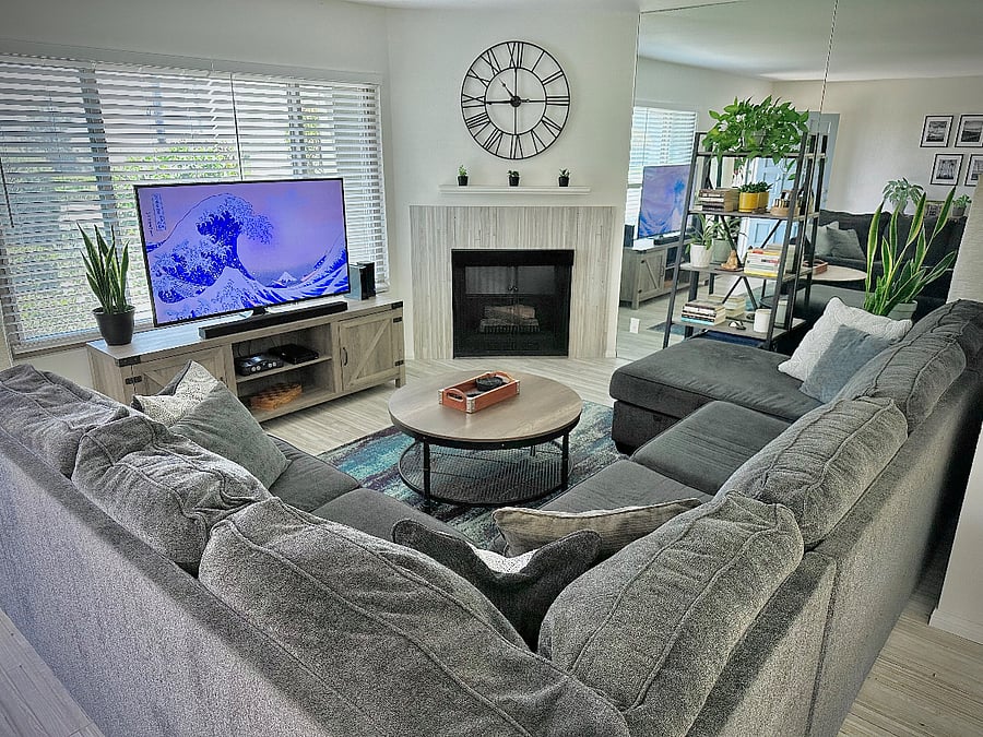 Comfortable living room space