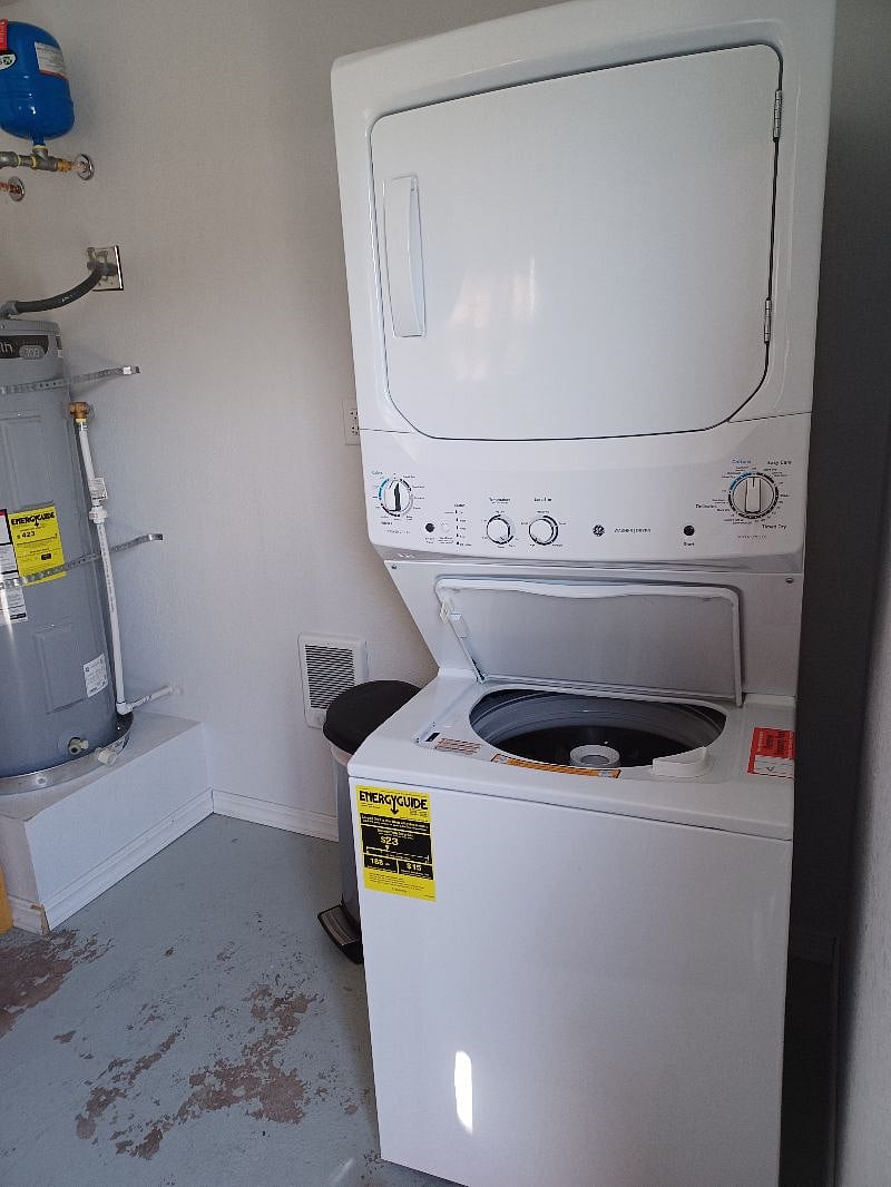 Laundry room shared. A,B,C