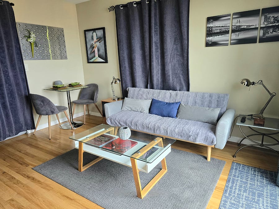 Convertible sofa to a twin bed