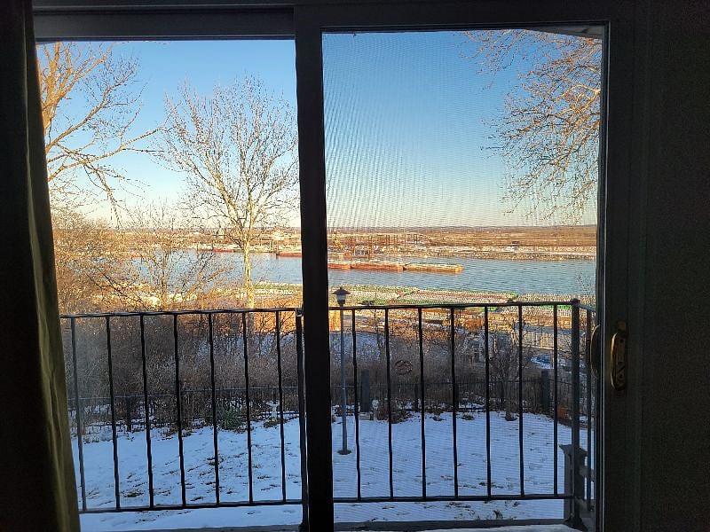 View from the master bedroom