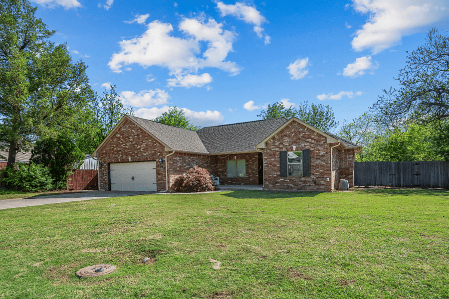 Traditional-style Exterior with a Two-car Garage