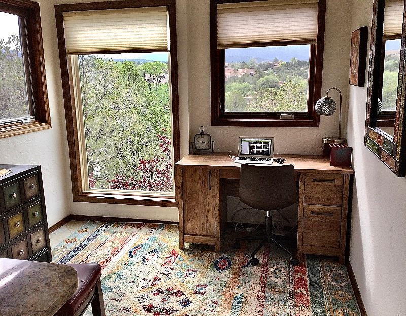When you need a break from the desk work, just look out the window!