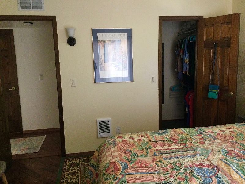There is a walk-in closet in this room as well.
