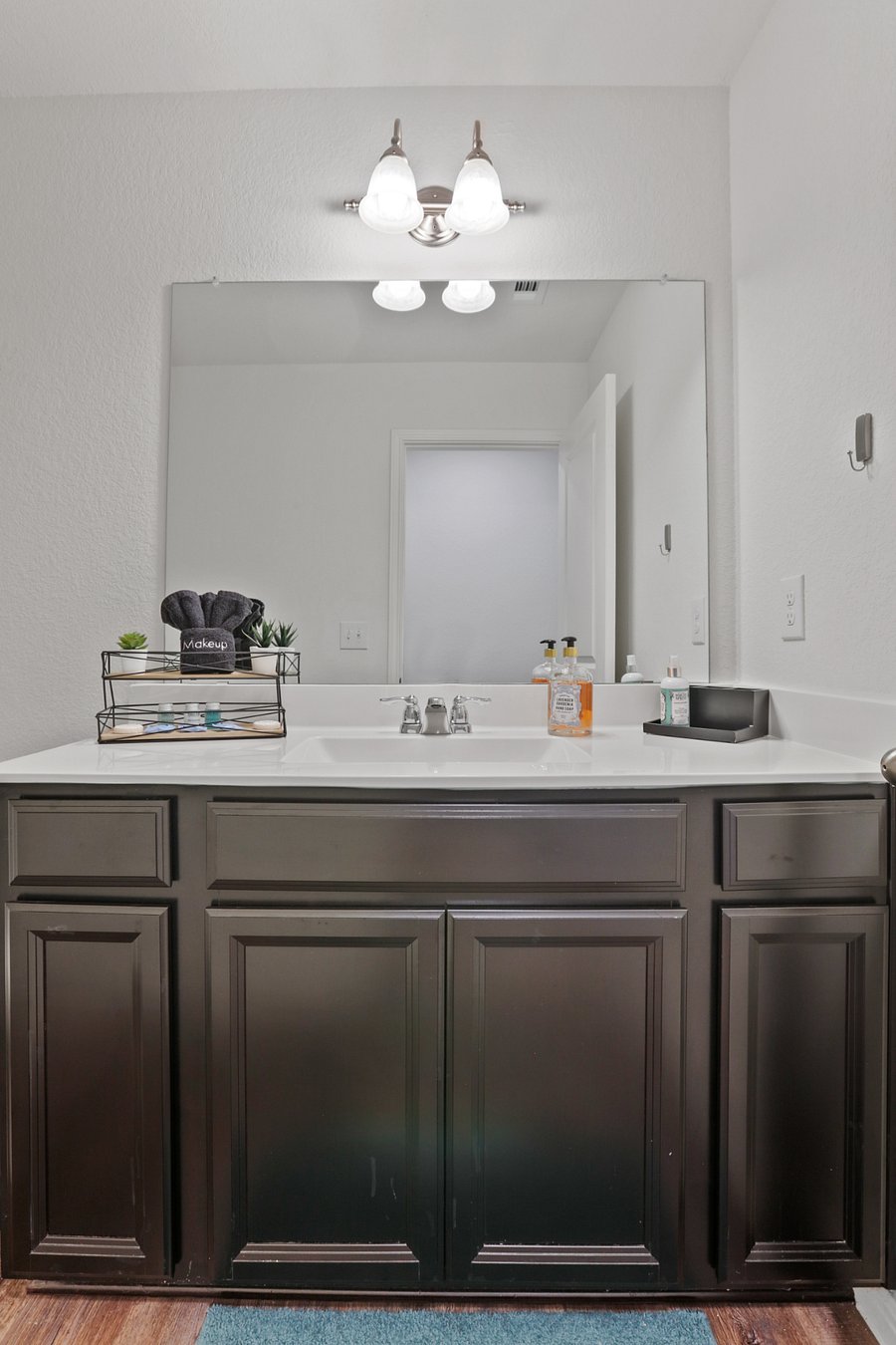 Hallway bathroom