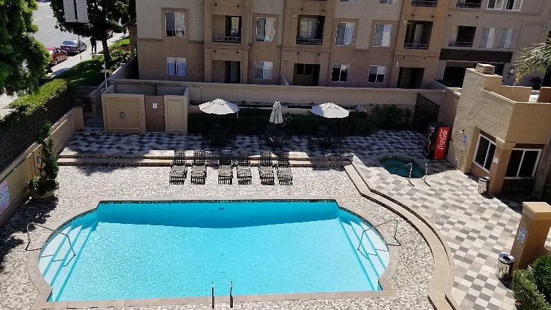 View from Living room balcony 