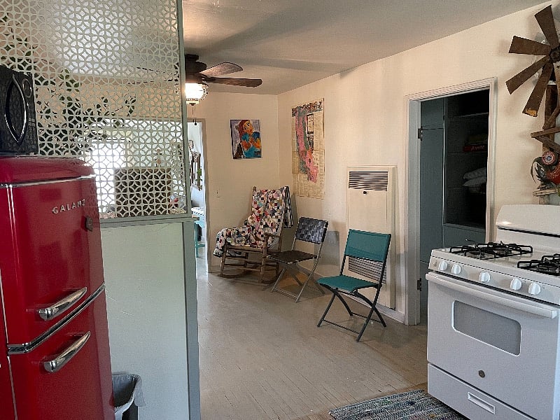 gas range and gas wall heater