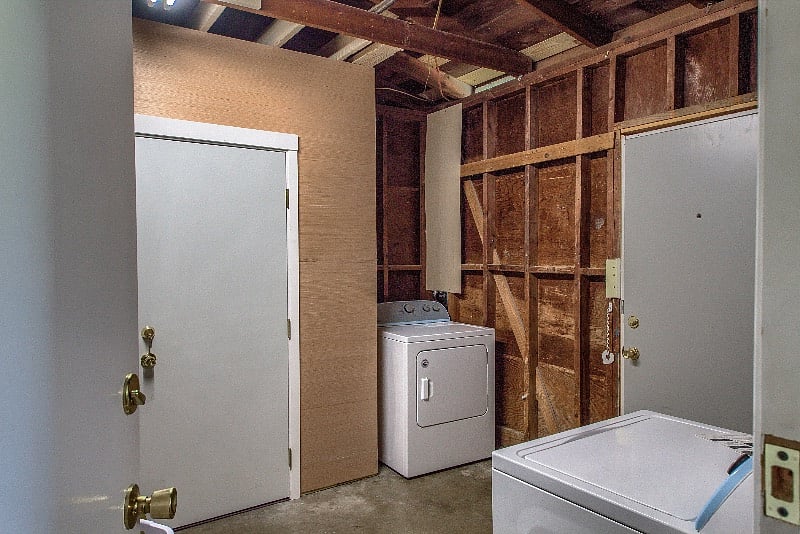 Laundry area
