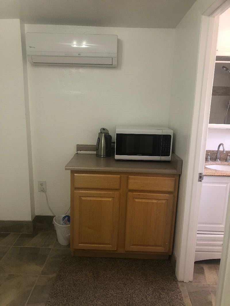outer private room leads to private bathroom