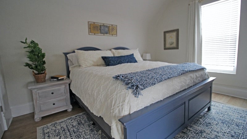 KING BED in main bedroom